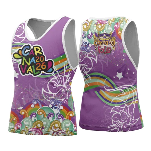 Arte para Abadá Personalizado de Bloco – Carnaval 2026