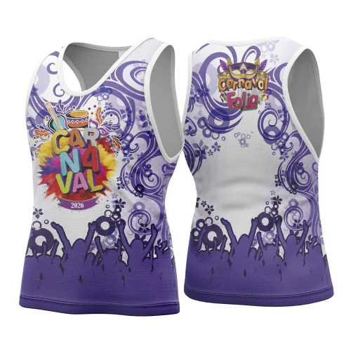 Arte para Abadá Personalizado de Bloco – Carnaval 2026