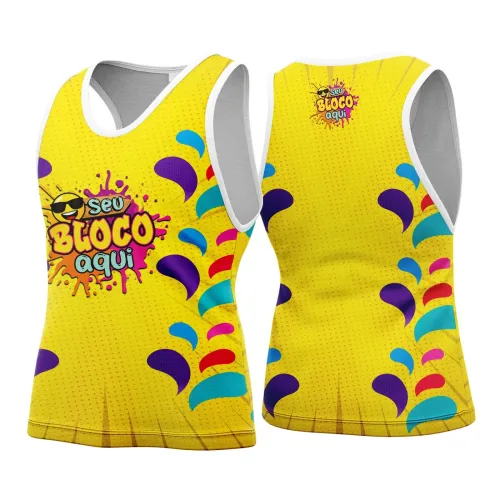 Arte para Abadá Personalizado de Bloco – Carnaval 2026