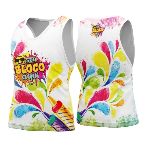 Arte para Abadá Personalizado de Bloco – Carnaval 2026