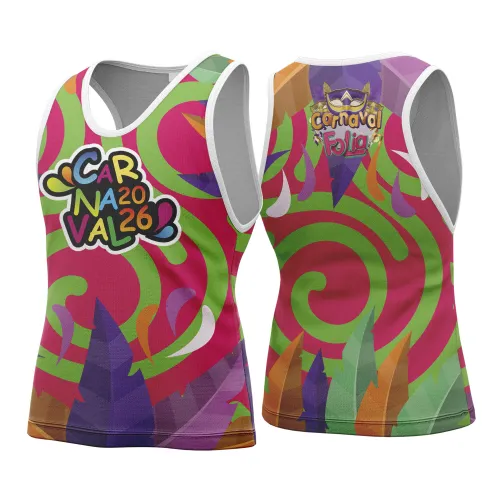 Arte para Abadá Personalizado de Bloco – Carnaval 2026