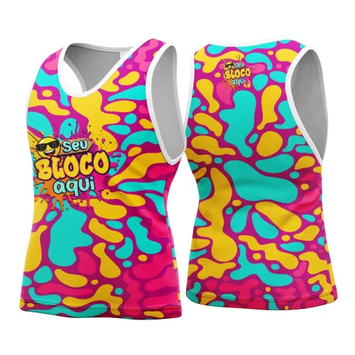 Arte para Abadá Personalizado de Bloco – Carnaval 2026