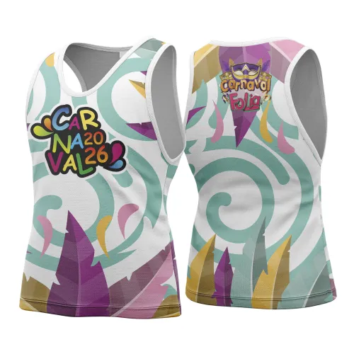 Arte para Abadá Personalizado de Bloco – Carnaval 2026