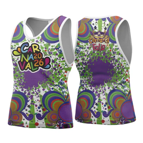 Arte para Abadá Personalizado de Bloco – Carnaval 2026