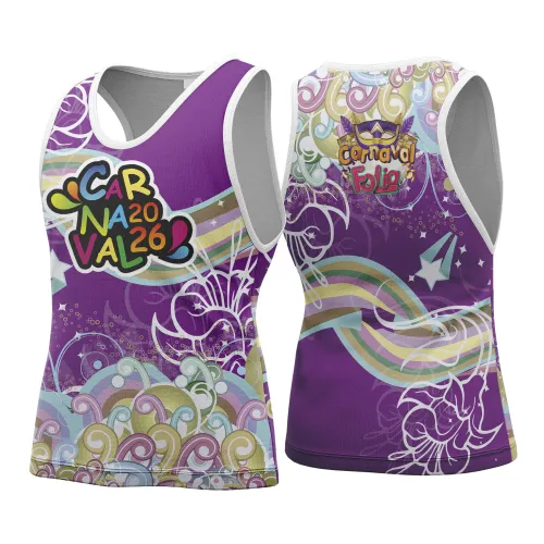 Arte para Abadá Personalizado de Bloco – Carnaval 2026