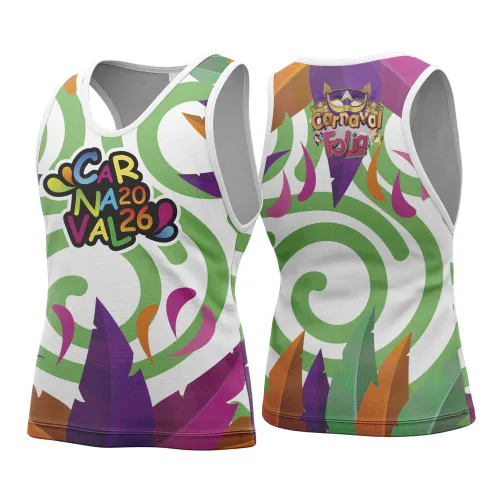 Arte para Abadá Personalizado de Bloco – Carnaval 2026