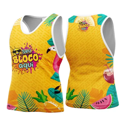 Arte para Abadá Personalizado de Bloco – Carnaval 2026