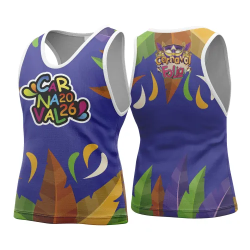 Arte para Abadá Personalizado de Bloco – Carnaval 2026