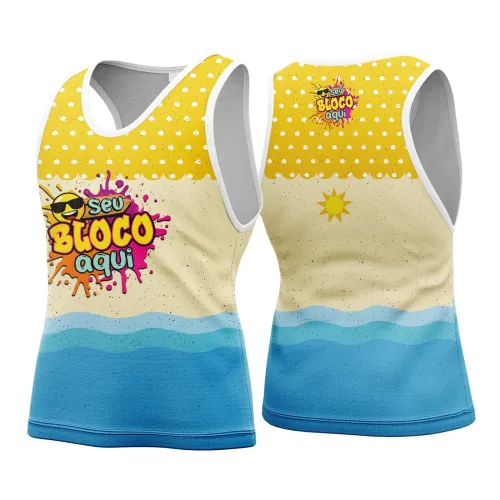 Arte para Abadá Personalizado de Bloco – Carnaval 2026