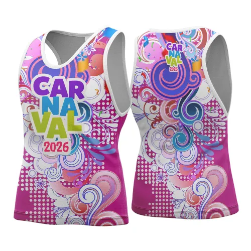 Arte para Abadá Personalizado de Bloco – Carnaval 2026