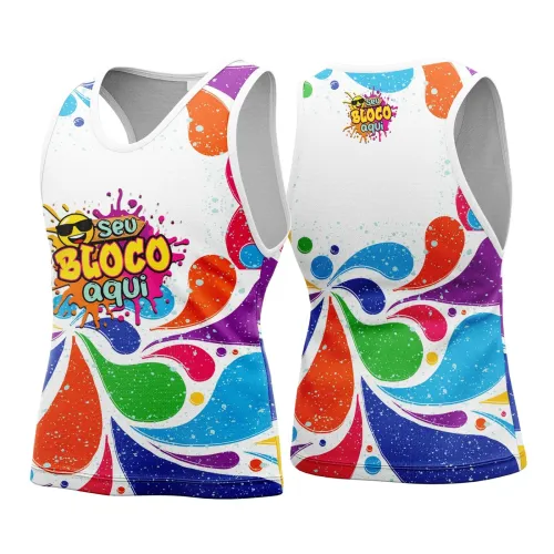 Arte para Abadá Personalizado de Bloco – Carnaval 2026