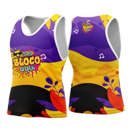 Arte para Abadá Personalizado de Bloco – Carnaval 2026