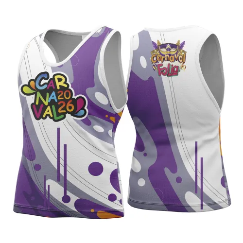 Arte para Abadá Personalizado de Bloco – Carnaval 2026