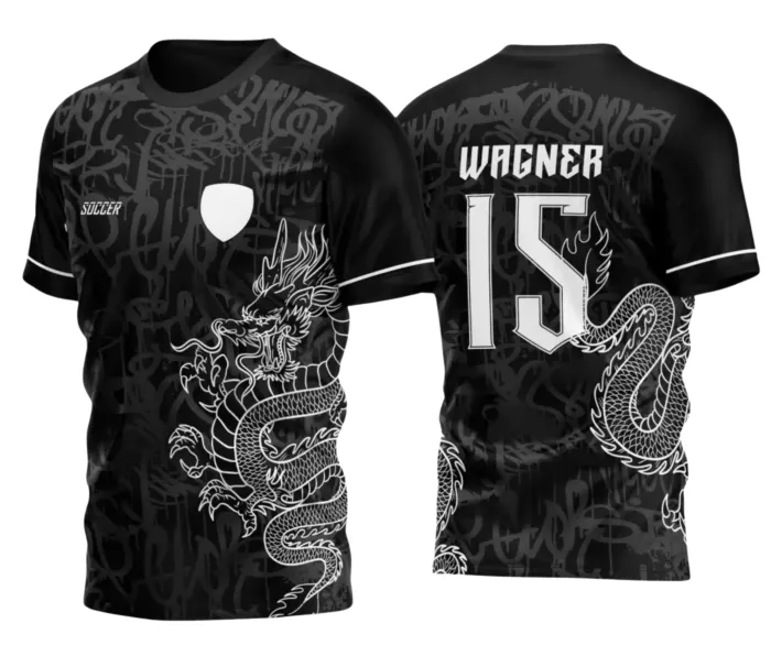 Arte para Camisa Interclasse Dragão