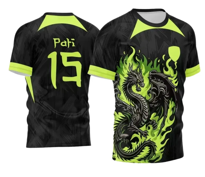 Arte para Camisa Interclasse Dragão