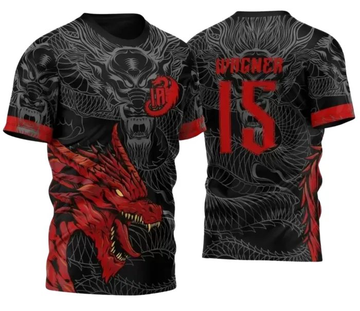 Arte para Camisa Interclasse Dragão