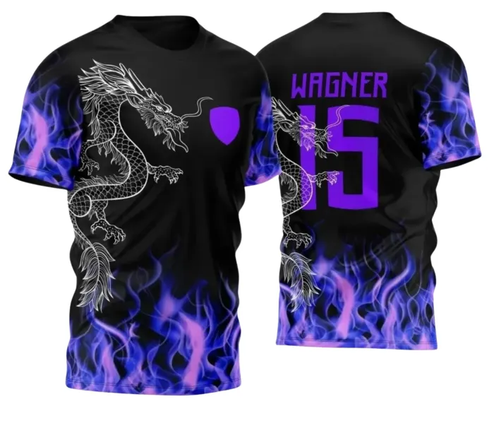 Arte para Camisa Interclasse Dragão