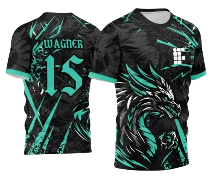 Arte para Camisa Interclasse Dragão