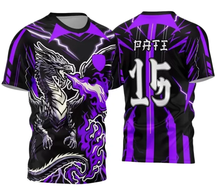 Arte para Camisa Interclasse Dragão