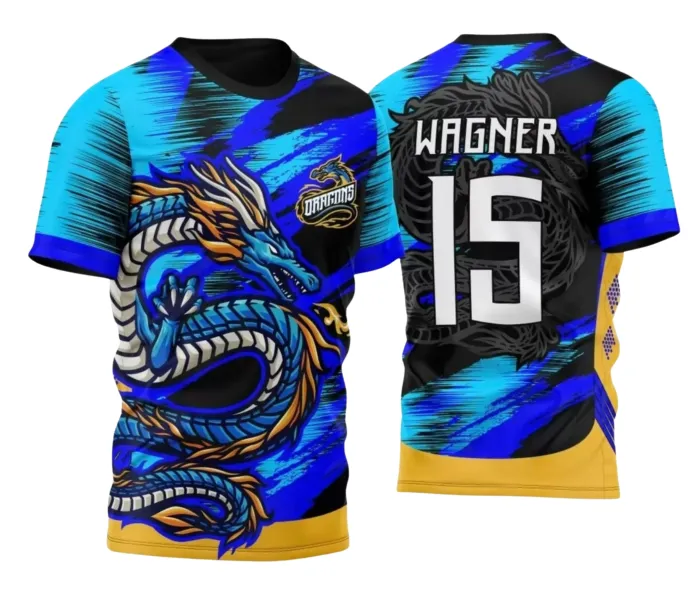 Arte para Camisa Interclasse Dragão