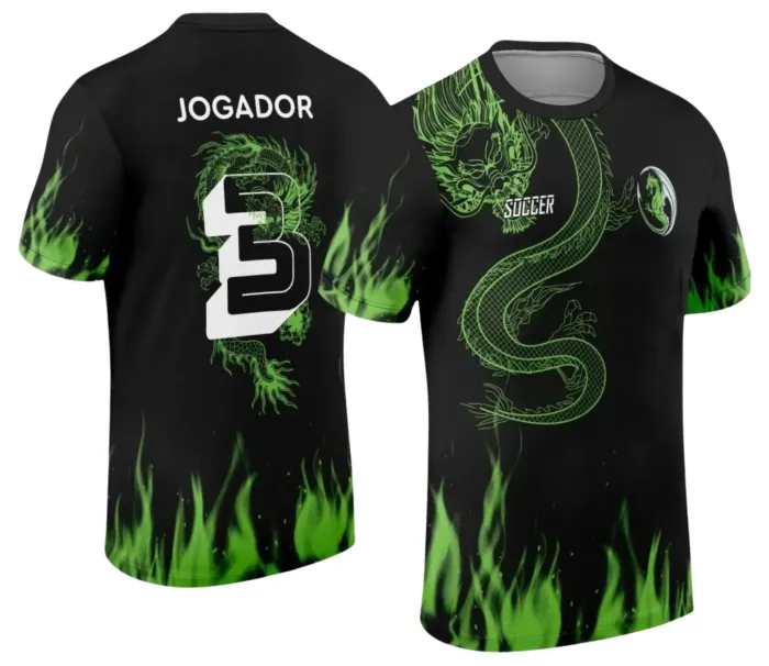 Arte para Camisa Interclasse Dragão