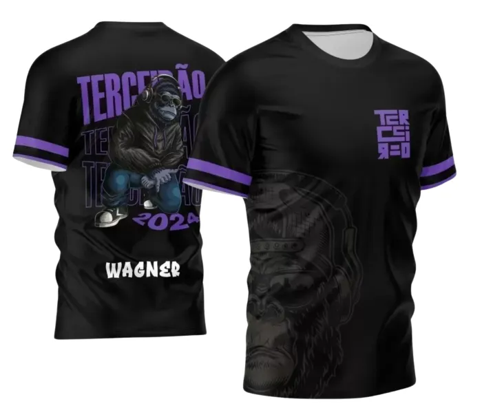 Arte para Camisa Interclasse Gorila Descolado