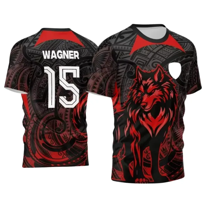 Arte para Camisa Interclasse Lobo