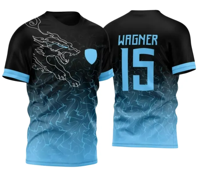 Arte para Camisa Interclasse Lobo