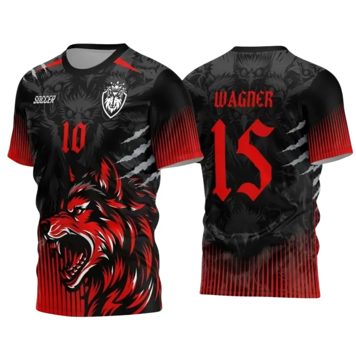 Arte para Camisa Interclasse Lobo