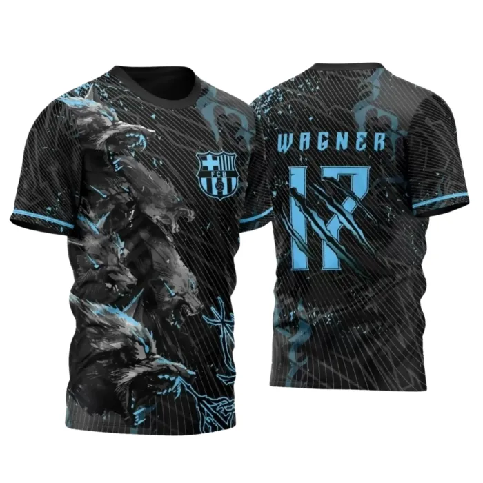 Arte para Camisa Interclasse Lobo