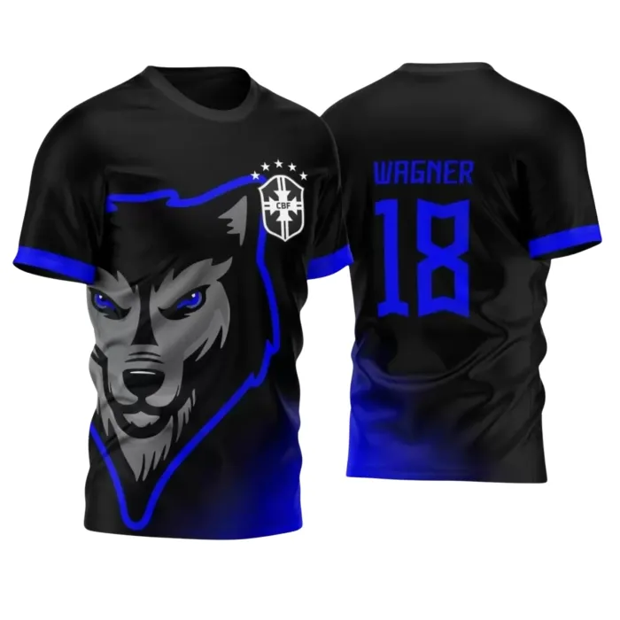 Arte para Camisa Interclasse Lobo