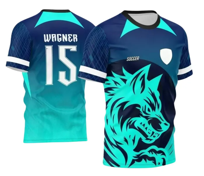 Arte para Camisa Interclasse Lobo