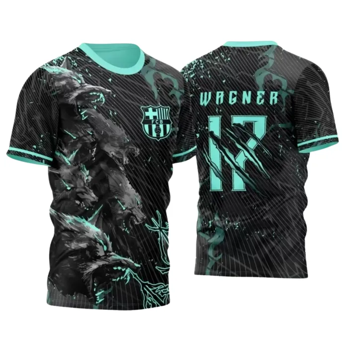 Arte para Camisa Interclasse Lobo