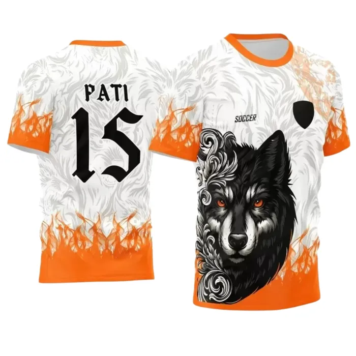 Arte para Camisa Interclasse Lobo