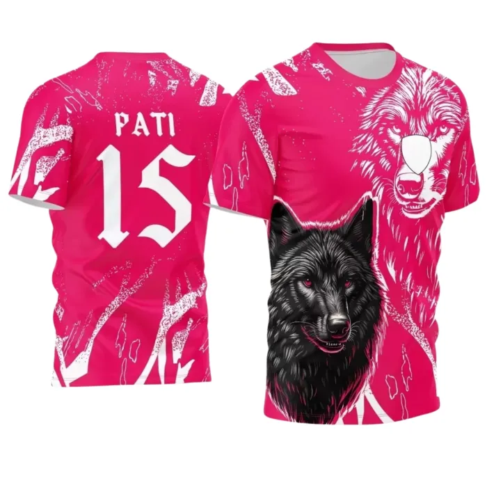 Arte para Camisa Interclasse Lobo