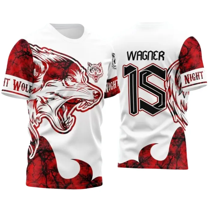 Arte para Camisa Interclasse Lobo