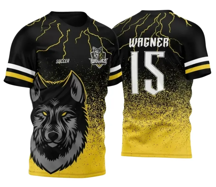 Arte para Camisa Interclasse Lobo