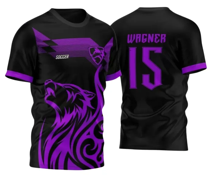 Arte para Camisa Interclasse Lobo