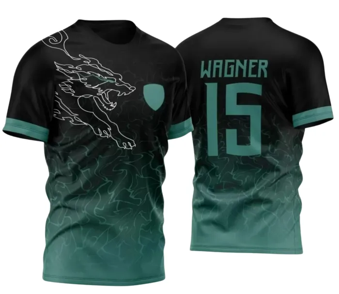 Arte para Camisa Interclasse Lobo