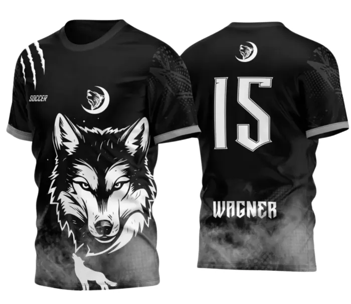 Arte para Camisa Interclasse Lobo