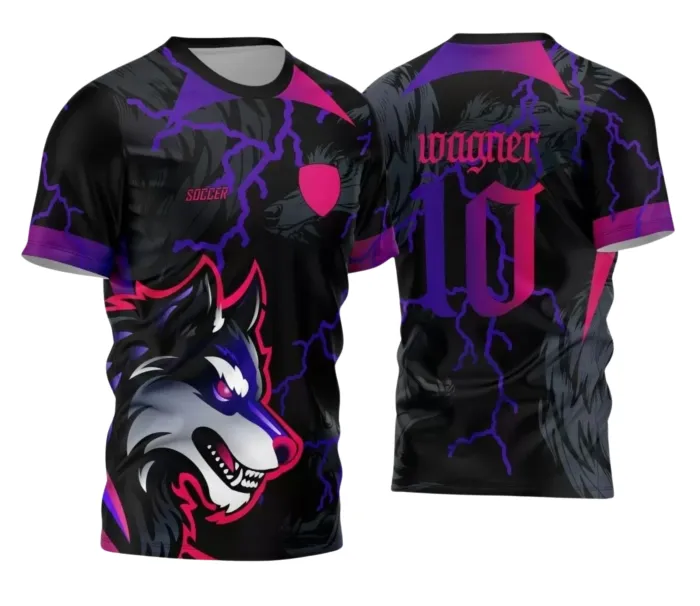 Arte para Camisa Interclasse Lobo