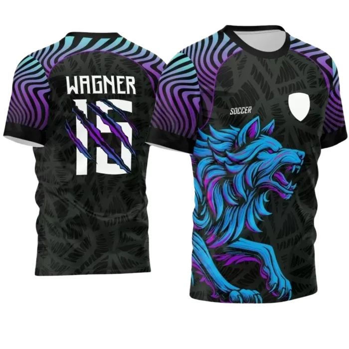 Arte para Camisa Interclasse Lobo