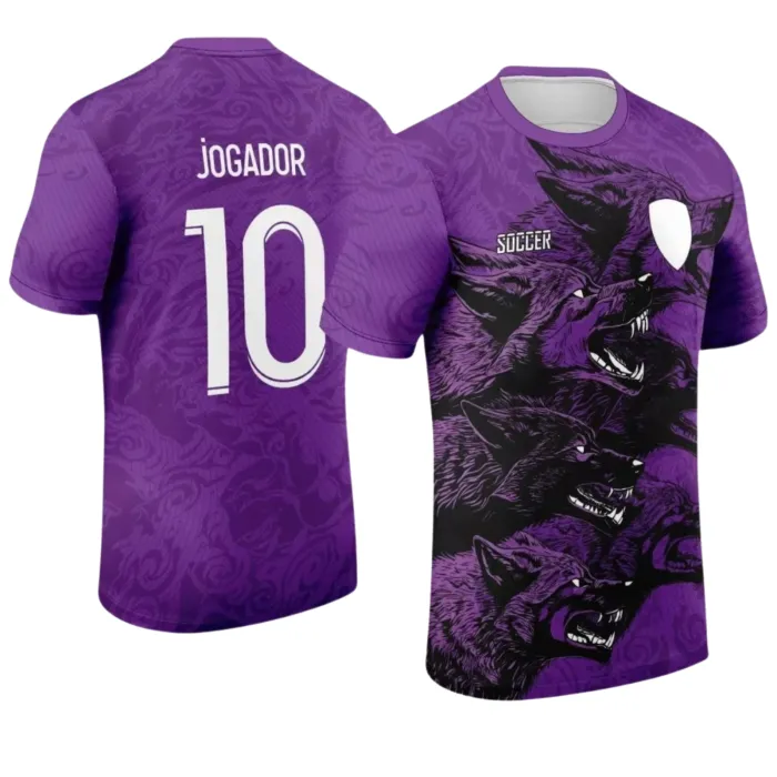 Arte para Camisa Interclasse Lobo
