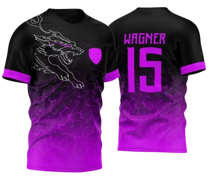 Arte para Camisa Interclasse Lobo