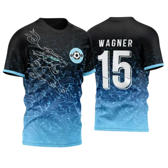 Arte para Camisa Interclasse Lobo