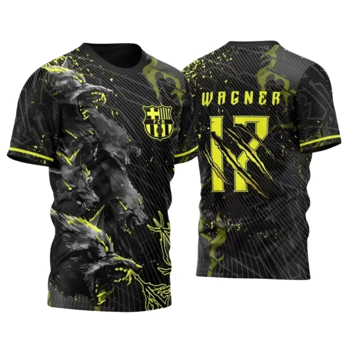 Arte para Camisa Interclasse Lobo