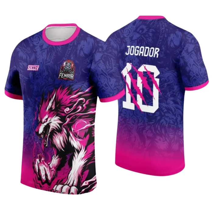 Arte para Camisa Interclasse Lobo