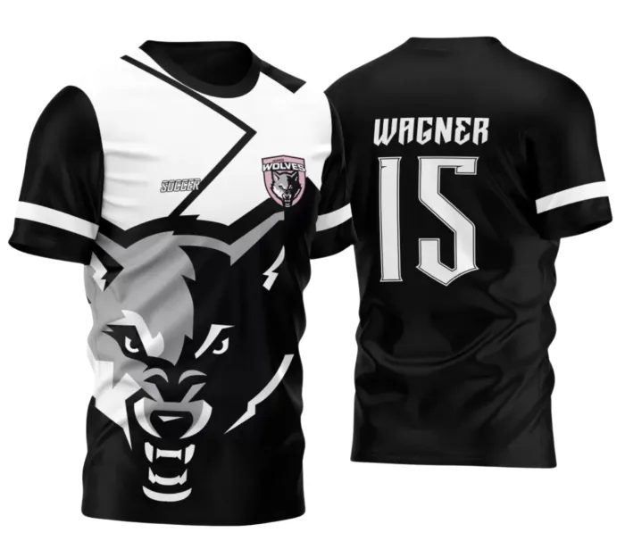 Arte para Camisa Interclasse Lobo