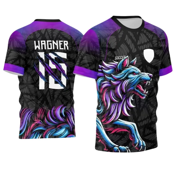 Arte para Camisa Interclasse Lobo