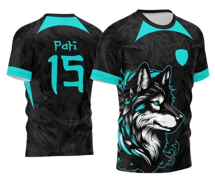 Arte para Camisa Interclasse Lobo – Doces Desenhos